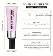 Solid Nail Tips Gel